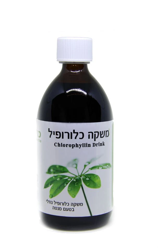 משקה כלורופיל - בטעם מנטה - 500 מ"ל