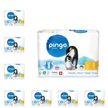 חיתולי פינגו מידה 2 | מארז שמינייה