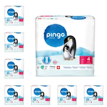 חיתולי פינגו מידה 4 | מארז שמינייה
