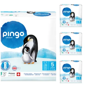 חיתולי פינגו מידה 5 | מארז רביעייה