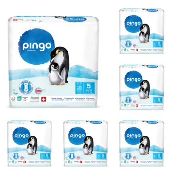 חיתולי פינגו מידה 5 | מארז שישייה