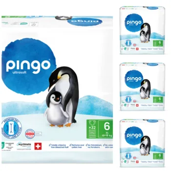 חיתולי פינגו מידה 6 | מארז רביעייה