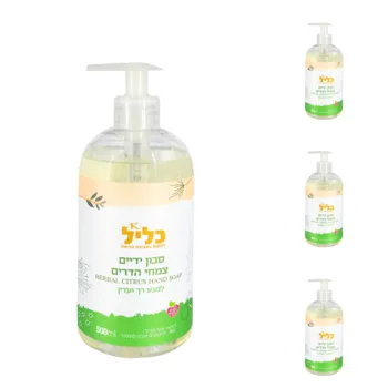 סבון ידיים הדרים | מארז רביעייה