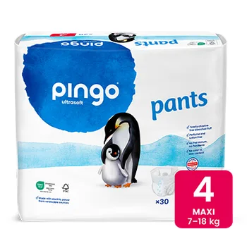 מכנסוני גמילה מידה 4 | פינגו | אקולוגי