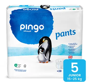 מכנסוני גמילה מידה 5 | פינגו | אקולוגי